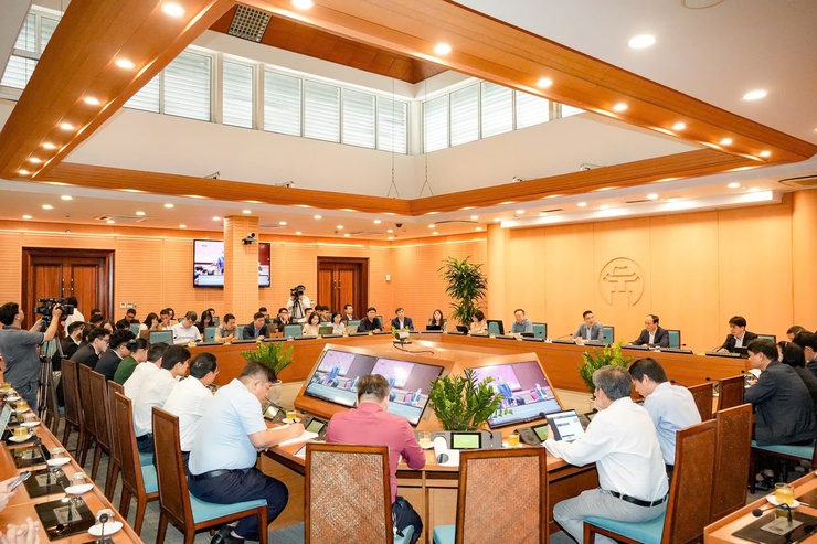 Phường Chương Mỹ tham gia hội nghị lấy ý kiến Quy hoạch tổng thể Thủ đô tầm nhìn 100 năm- Ảnh 1.