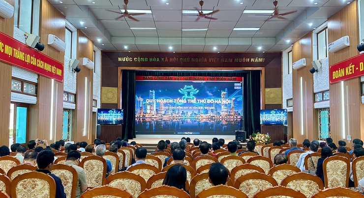 Hà Nội lấy ý kiến các sở, ngành và 126 xã, phường đối với Quy hoạch Tổng thể Thủ đô tầm nhìn 100 năm- Ảnh 4.