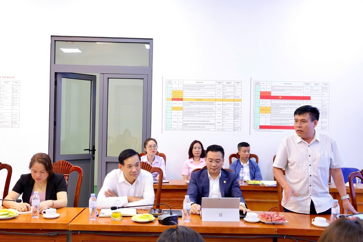 ỦY BAN NHÂN DÂN XÃ THƯ LÂM TỔ CHỨC HỘI NGHỊ TỌA ĐÀM VỀ MÔ HÌNH TOUR TRẢI NGHIỆM VĂN HÓA TẠI LÀNG RỐI ĐÀO THỤC- Ảnh 6.