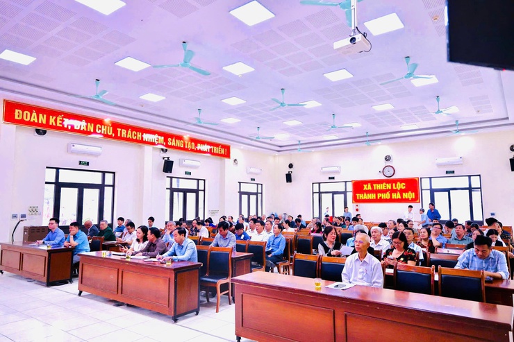 Xã Thiên Lộc tham dự Hội nghị trực tuyến lấy ý kiến đóng góp đối với Quy hoạch tổng thể Thủ đô tầm nhìn 100 năm- Ảnh 16.