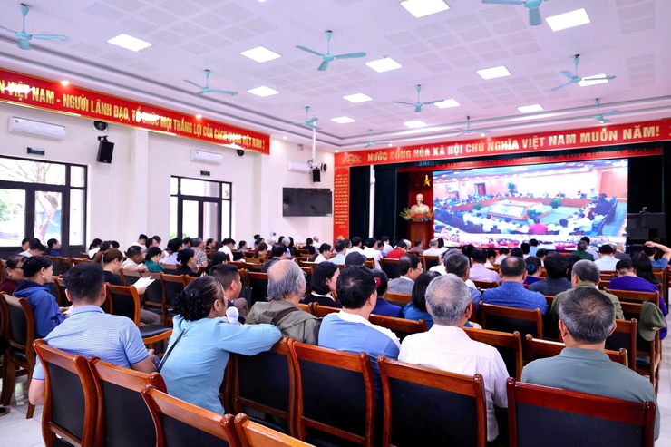 Xã Thiên Lộc tham dự Hội nghị trực tuyến lấy ý kiến đóng góp đối với Quy hoạch tổng thể Thủ đô tầm nhìn 100 năm- Ảnh 26.