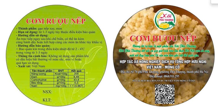 Khẳng định thương hiệu xôi Phú Thượng qua hệ thống nhận diện sản phẩm- Ảnh 1.