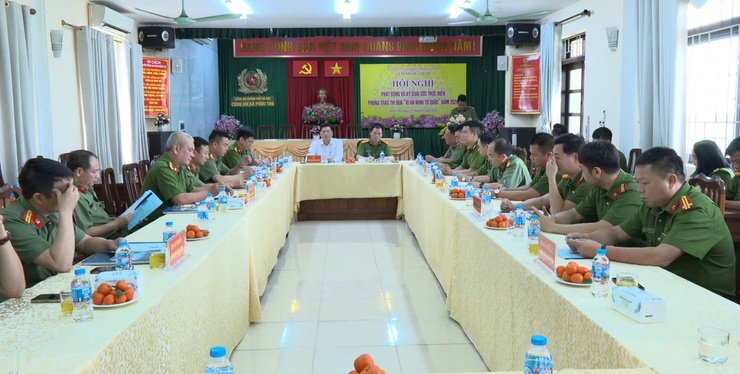 CỤM THI ĐUA SỐ 20 PHÁT ĐỘNG PHONG TRÀO THI ĐUA "VÌ AN NINH TỔ QUỐC" NĂM 2026- Ảnh 8.