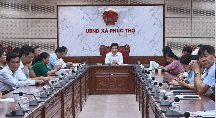 Xã Phúc Thọ dự Hội nghị lấy ý kiến Quy hoạch Thủ đô tầm nhìn 100 năm- Ảnh 1.