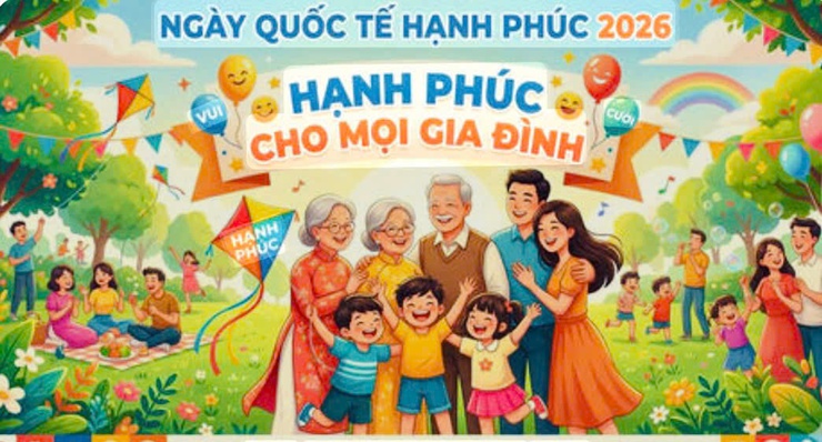 BÀI TUYÊN TRUYỀN: Hưởng ứng Ngày Quốc tế Hạnh phúc 20/3/2026- Ảnh 1.