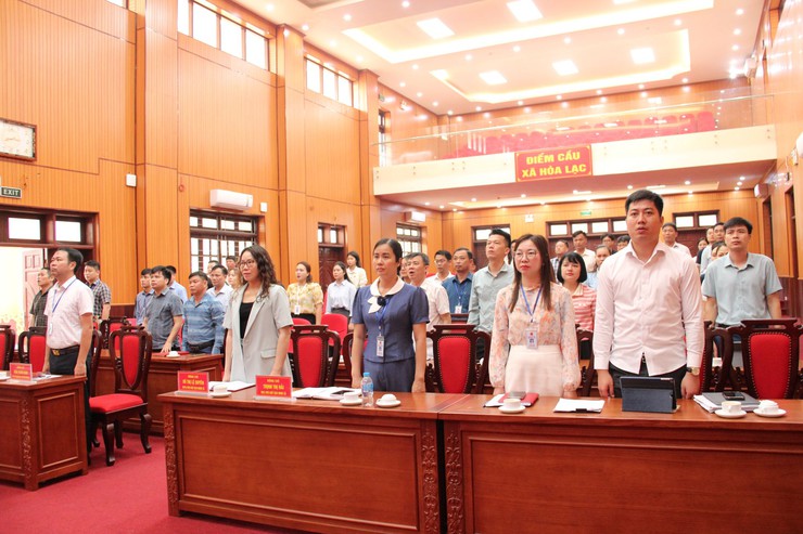 Hòa Lạc đánh giá kết quả tháng 2, triển khai nhiệm vụ trọng tâm tháng 3/2026- Ảnh 1.