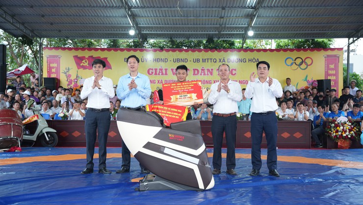 Bế mạc Giải Vật Dân tộc truyền thống xã Dương Hoà mở rộng Xuân Bính Ngọ 2026- Ảnh 12.