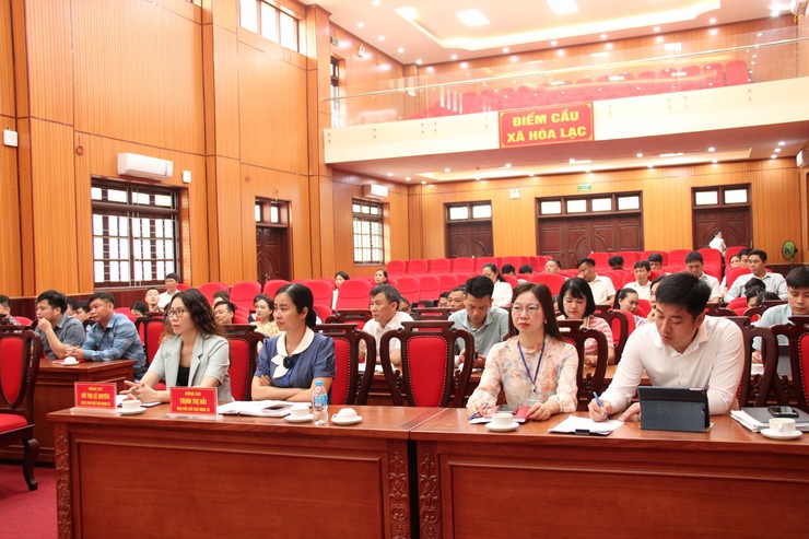 Hòa Lạc đánh giá kết quả tháng 2, triển khai nhiệm vụ trọng tâm tháng 3/2026- Ảnh 2.