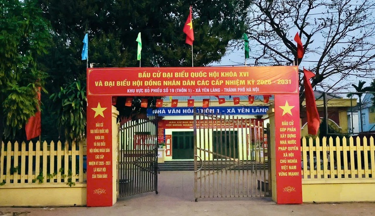 XÃ YÊN LÃNG RỘN RÀNG KHÔNG KHÍ CHÀO MỪNG NGÀY HỘI BẦU CỬ- Ảnh 3.