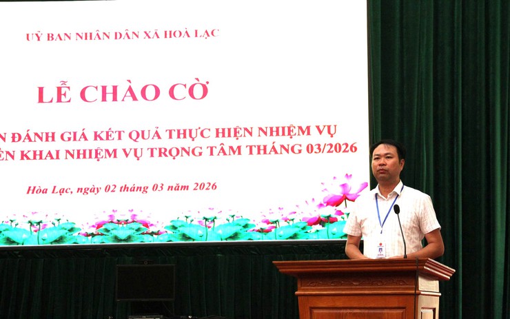Hòa Lạc đánh giá kết quả tháng 2, triển khai nhiệm vụ trọng tâm tháng 3/2026- Ảnh 3.