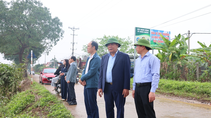 Lãnh đạo Thạch Thất kiểm tra tình hình sản xuất vụ Xuân 2026- Ảnh 4.