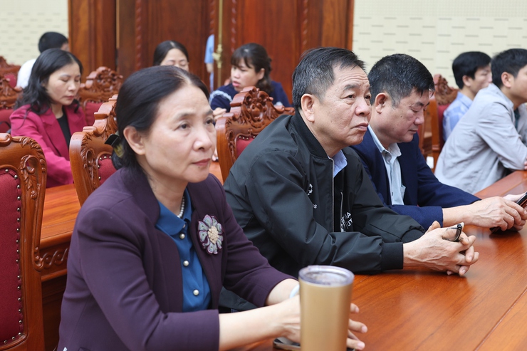 THẠCH THẤT: CÁN BỘ, ĐẢNG VIÊN THAM DỰ HỘI NGHỊ TOÀN QUỐC QUÁN TRIỆT, TRIỂN KHAI THỰC HIỆN NGHỊ QUYẾT SỐ 79-NQ/TW VÀ NGHỊ QUYẾT SỐ 80-NQ/TW CỦA BỘ CHÍNH TRỊ- Ảnh 6.