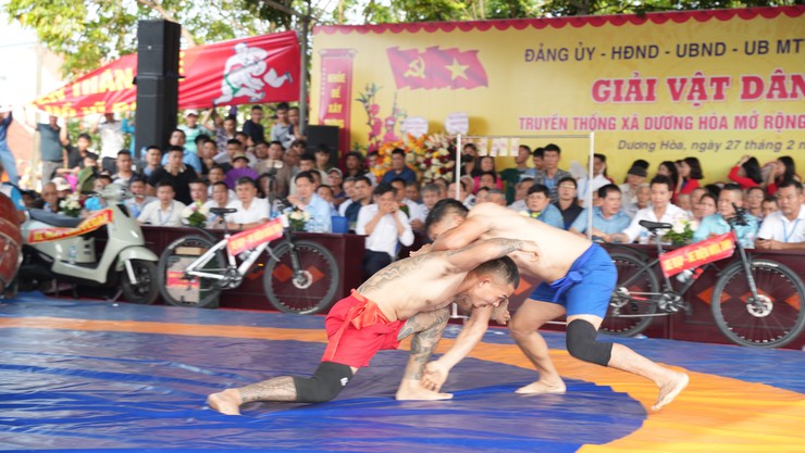 Bế mạc Giải Vật Dân tộc truyền thống xã Dương Hoà mở rộng Xuân Bính Ngọ 2026- Ảnh 5.