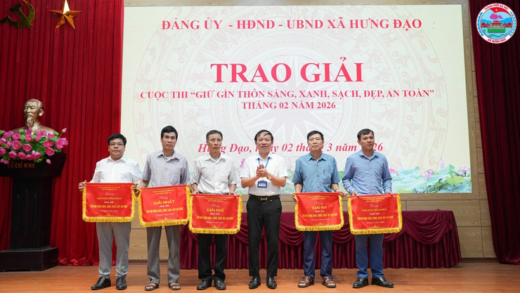 Xã Hưng Đạo tổ chức Lễ chào cờ đầu tháng 03/2026- Ảnh 7.