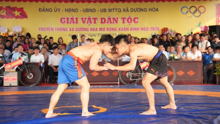 Bế mạc Giải Vật Dân tộc truyền thống xã Dương Hoà mở rộng Xuân Bính Ngọ 2026- Ảnh 6.