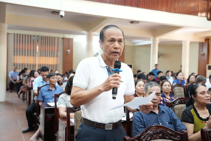 HỘI NGHỊ TIẾP XÚC CỬ TRI VỚI NGƯỜI ỨNG CỬ ĐẠI BIỂU QUỐC HỘI KHÓA XVI TẠI ĐƠN VỊ BẦU CỬ SỐ 6- Ảnh 7.