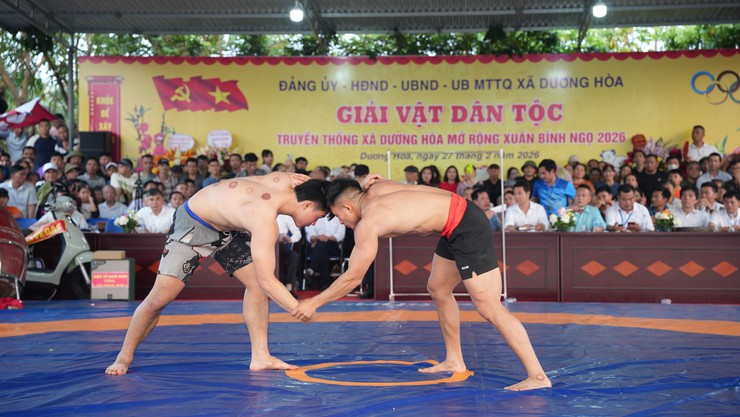 Bế mạc Giải Vật Dân tộc truyền thống xã Dương Hoà mở rộng Xuân Bính Ngọ 2026- Ảnh 7.