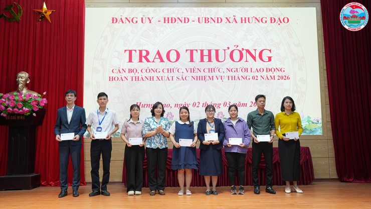 Xã Hưng Đạo tổ chức Lễ chào cờ đầu tháng 03/2026- Ảnh 5.