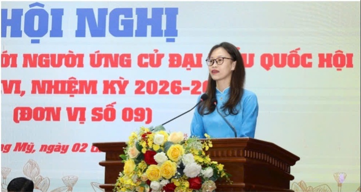 Ứng cử viên đại biểu Quốc hội tiếp xúc cử tri đơn vị bầu cử số 9 – Điểm cầu xã Hòa Lạc cử tri tham gia nghiêm túc, trách nhiệm- Ảnh 3.