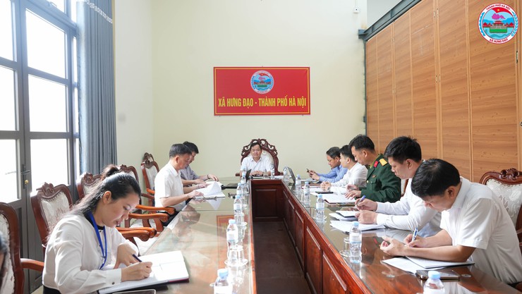 UBND xã Hưng Đạo triển khai nhiệm vụ công tác tuần 10/2026- Ảnh 1.