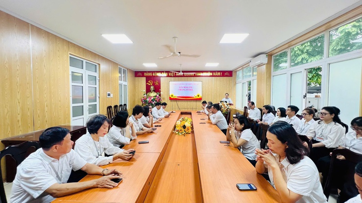 Lễ sinh hoạt dưới cờ tháng 3/2026 cơ quan Đảng, đoàn thể Phường- Ảnh 3.