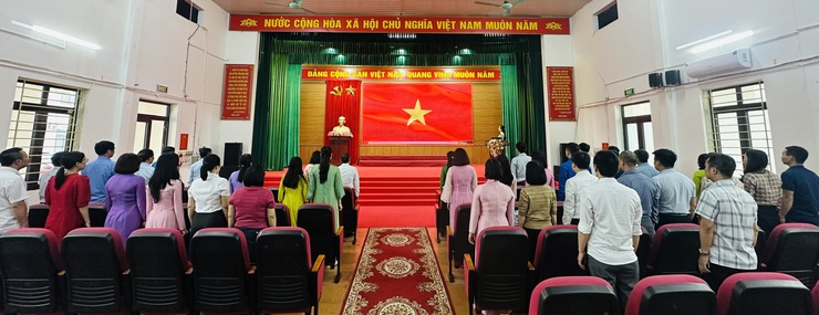 ĐẢNG BỘ CÁC CƠ QUAN ĐẢNG XÃ NỘI BÀI TỔ CHỨC LỄ CHÀO CỜ THÁNG 3/2026- Ảnh 2.