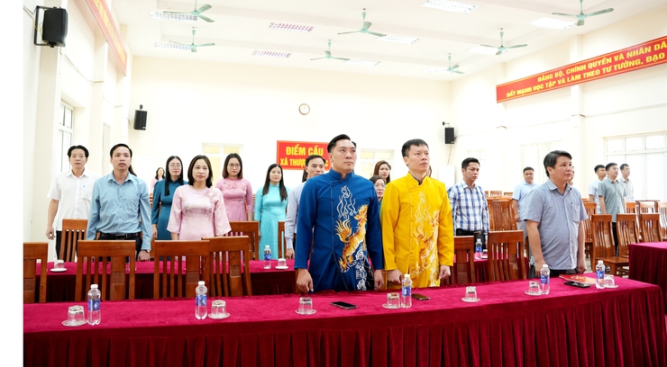 Xã Thượng Phúc hưởng ứng Tuần lễ áo dài năm 2026- Ảnh 1.