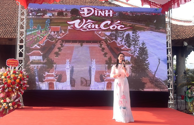 Phúc Lộc: Sôi nổi chung khảo cuộc thi tìm hiểu, giới thiệu di tích lịch sử văn hoá đình Vân Cốc – nơi thờ ba vị nữ tướng của Hai Bà Trưng- Ảnh 6.