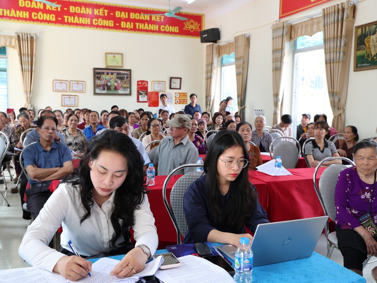 Thôn Tam Đa – xã Tam Hưng tạo đồng thuận trong công tác giải phóng mặt bằng Dự án Khu đô thị Thể thao Olympic- Ảnh 2.