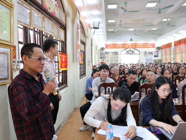 Hưng Giáo tăng cường đối thoại, tạo đồng thuận trong công tác giải phóng mặt bằng Dự án Khu đô thị Thể thao Olympic- Ảnh 3.