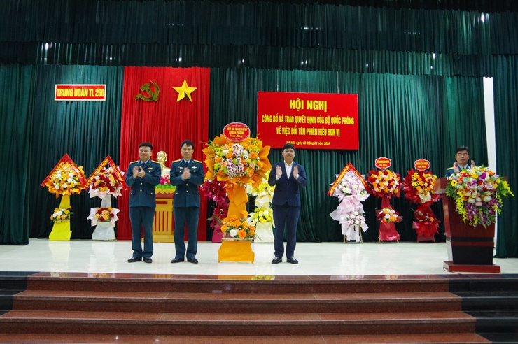 Trung đoàn 64, Sư đoàn 361 tổ chức Hội nghị công bố và trao quyết định của Bộ Quốc phòng về việc đổi tên phiên hiệu đơn vị- Ảnh 2.