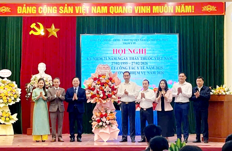 Trạm Y tế xã Thượng Phúc kỷ niệm 71 năm Ngày Thầy thuốc Việt Nam- Ảnh 1.
