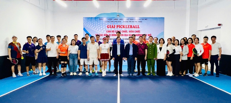 Giải Pickleball phường Tây Mỗ mừng Đảng, mừng xuân Bính Ngọ - 2026- Ảnh 11.