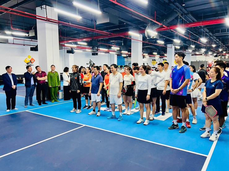 Giải Pickleball phường Tây Mỗ mừng Đảng, mừng xuân Bính Ngọ - 2026- Ảnh 1.