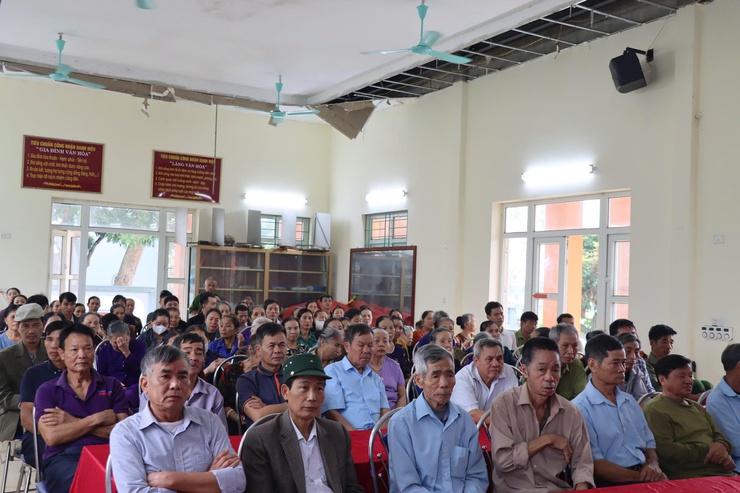 ĐƠN VỊ BẦU CỬ SỐ 4 TIẾP XÚC CỬ TRI TẠI THÔN PHÚC TRẠCH- Ảnh 5.