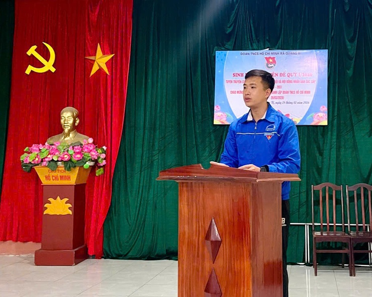 31 chi đoàn khu dân cư và Chi đoàn Thanh niên - Chi hội Phụ nữ Công an xã Quảng Bị tổ chức sinh hoạt chuyên đề tuyên truyền bầu cử đại biểu Quốc hội và HĐND các cấp nhiệm kỳ 2026–2031- Ảnh 5.