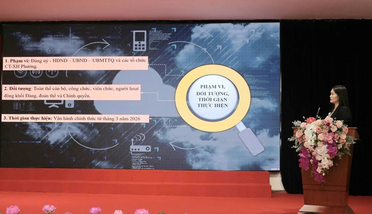 LỄ SINH HOẠT DƯỚI CỜ THÁNG 3 CƠ QUAN ĐẢNG ỦY VÀ CƠ QUAN HĐND-UBND PHƯỜNG BỒ ĐỀ- Ảnh 4.