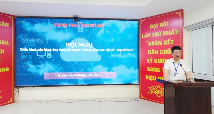 LỄ SINH HOẠT DƯỚI CỜ THÁNG 3 CƠ QUAN ĐẢNG ỦY VÀ CƠ QUAN HĐND-UBND PHƯỜNG BỒ ĐỀ- Ảnh 5.