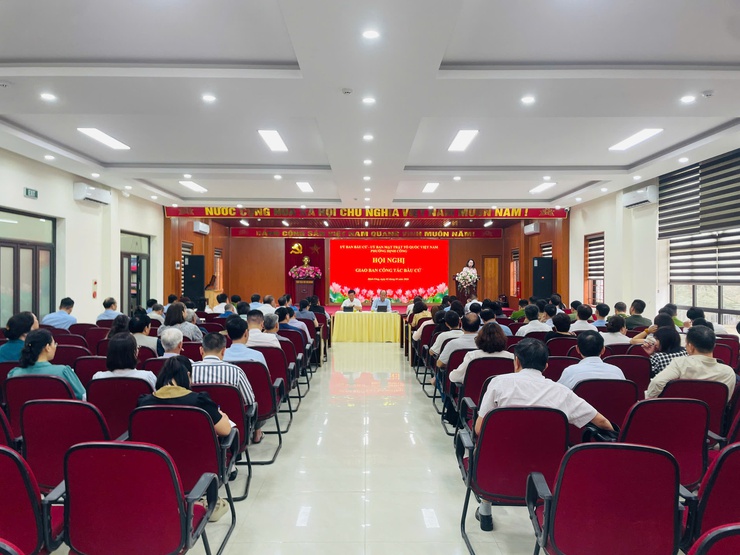 Phường Định Công tổ chức Hội nghị giao ban công tác bầu cử năm 2026- Ảnh 3.