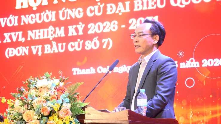 Bình Minh tham gia hội nghị trực tuyến Ứng cử viên đại biểu Quốc hội khóa XVI (đơn vị số 7 TP Hà Nội) tiếp xúc cử tri vận động bầu cử- Ảnh 6.