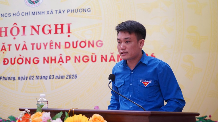 Xã Tây Phương tổ chức Hội nghị gặp mặt và tuyên dương thanh niên lên đường nhập ngũ năm 2026- Ảnh 3.