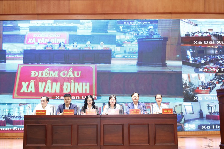 Cử tri Đơn vị số 8 lắng nghe chương trình hành động của các ứng cử viên Quốc hội- Ảnh 1.