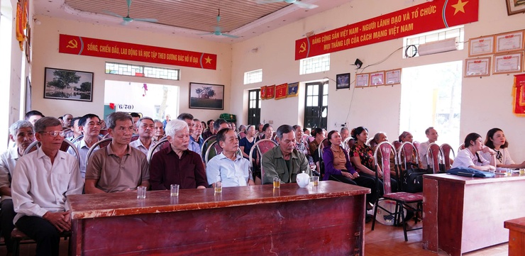 Phường Chương Mỹ tổ chức Hội nghị tuyên truyền pháp luật về bầu cử tại TDP Phương Bản- Ảnh 2.