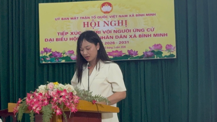 Bình Minh phát huy dân chủ qua các hội nghị tiếp xúc cử tri, tạo nền tảng cho cuộc bầu cử thành công- Ảnh 2.