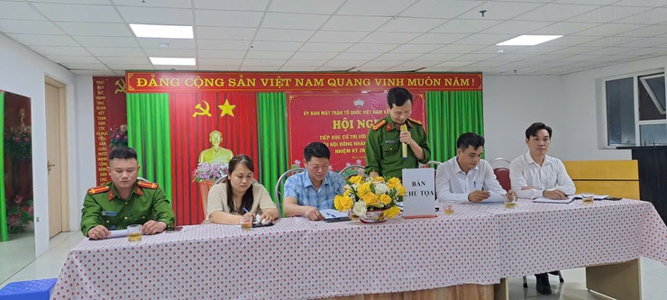 Bình Minh phát huy dân chủ qua các hội nghị tiếp xúc cử tri, tạo nền tảng cho cuộc bầu cử thành công- Ảnh 1.