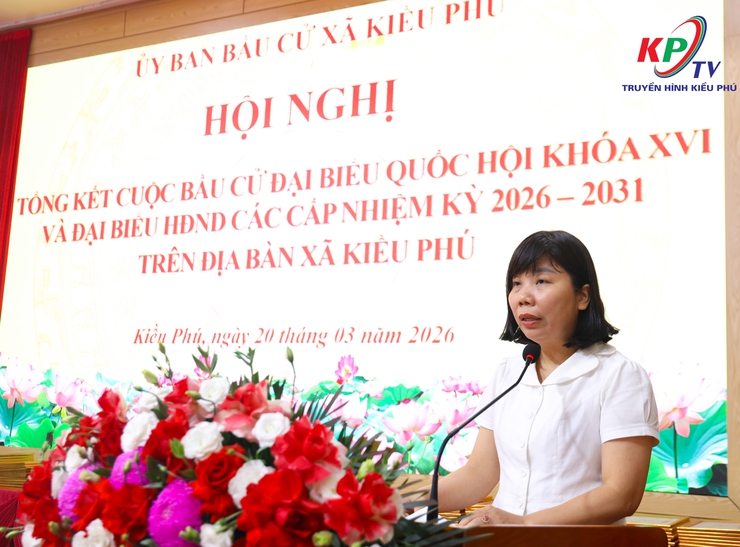 Ủy ban bầu cử xã Kiều Phú tổng kết công tác bầu cử, trao Giấy chứng nhận đại biểu trúng cử và khen thưởng các tập thể, cá nhân tiêu biểu- Ảnh 3.