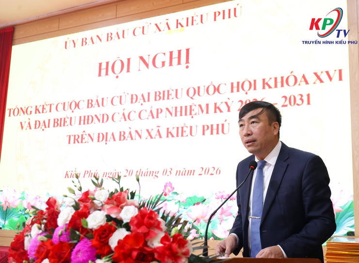 Ủy ban bầu cử xã Kiều Phú tổng kết công tác bầu cử, trao Giấy chứng nhận đại biểu trúng cử và khen thưởng các tập thể, cá nhân tiêu biểu- Ảnh 22.