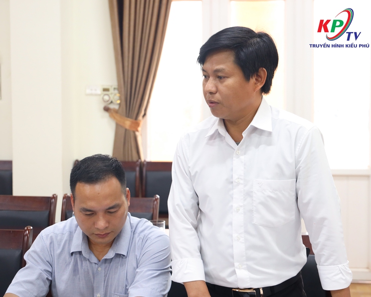 Thường trực Đảng ủy xã Kiều Phú tổ chức hội nghị giao ban với UBND xã để nghe và triển khai một số nhiệm vụ trọng tâm- Ảnh 4.