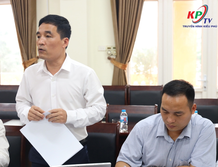 Thường trực Đảng ủy xã Kiều Phú tổ chức hội nghị giao ban với UBND xã để nghe và triển khai một số nhiệm vụ trọng tâm- Ảnh 3.