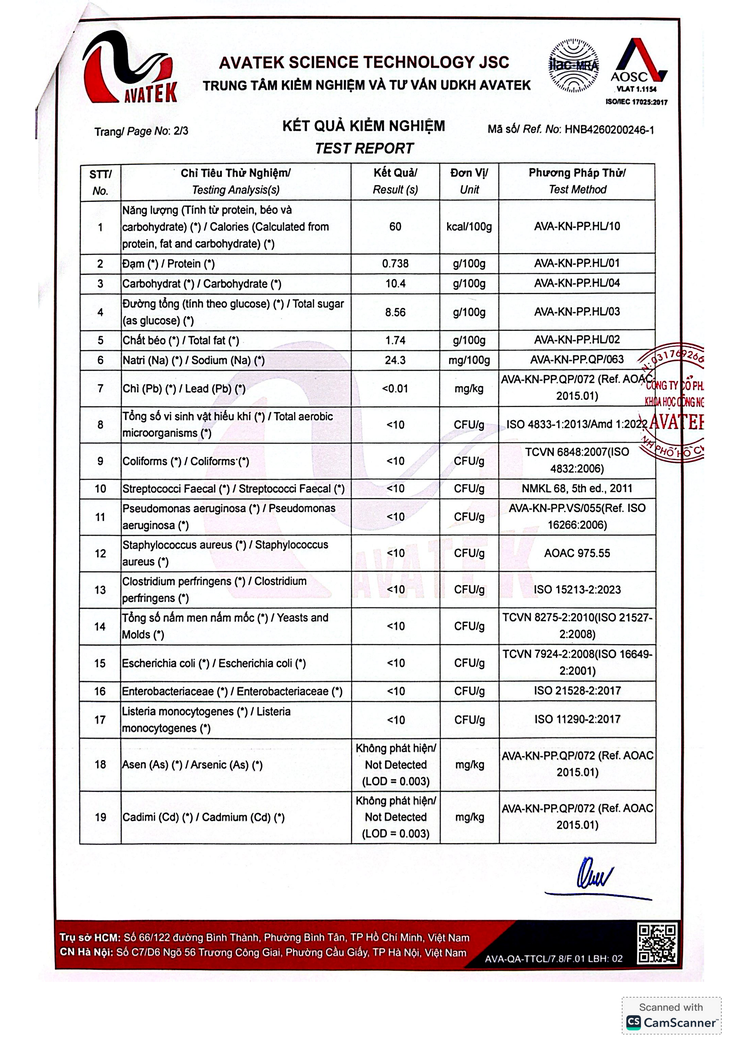 Bản tự công bố sản phẩm Trà sữa Matcha- Ảnh 10.